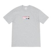 Supreme Begränsad upplaga Box Logo Tee Grå/Rosa Gray, Herr