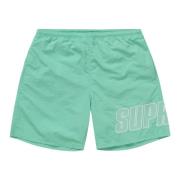 Supreme Mint Logo Badkläder Limited Edition Green, Herr