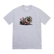 Supreme Begränsad upplaga Crash Tee Heather Grey Gray, Herr