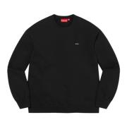 Supreme Svart Crewneck Begränsad Upplaga Ss22 Black, Herr