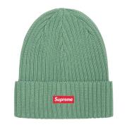 Supreme Grön Overdyed Beanie Limited Edition Green, Herr