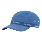 Supreme Begränsad upplaga Webbing Camp Cap Pale Blue Blue, Unisex