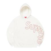 Supreme Reflekterande huvtröja Limited Edition White, Herr