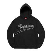 Supreme Begränsad upplaga Tail Hooded Sweatshirt Svart Black, Herr