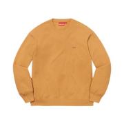 Supreme Begränsad upplaga Crewneck Light Mustard Yellow, Herr