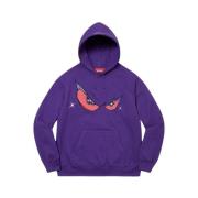 Supreme Lila Eyes Hoodie Begränsad Upplaga Purple, Herr