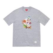 Supreme Paillett Clown Topp Grå Gray, Herr