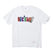 Supreme Begränsad upplaga Sic'em! Tee Vit White, Herr