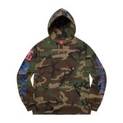 Supreme Begränsad Upplaga Multi Logo Hoodie Skogscamo Multicolor, Herr