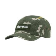 Supreme Militär Camp Keps Oliv Rysk Camo Green, Unisex