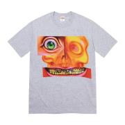 Supreme Begränsad upplaga Face Tee Heather Grey Gray, Herr