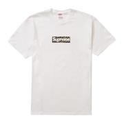 Supreme Begränsad upplaga Shanghai Box Logo Tee White, Herr