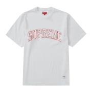 Supreme Begränsad upplaga Broderad Topp White, Herr