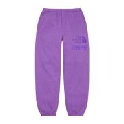 Supreme Begränsad upplaga Pigmenttryckt Sweatpant Lila Purple, Dam