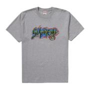 Supreme Begränsad upplaga Scratch Tee Heather Grey Gray, Herr