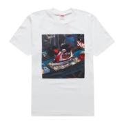 Supreme Begränsad upplaga Gas Tee White White, Herr