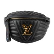 Louis Vuitton Vintage Pre-owned Tyg louis-vuitton-vskor Black, Dam