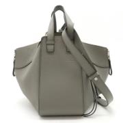 Loewe Pre-owned Pre-owned Tyg handvskor Gray, Dam