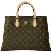 Louis Vuitton Vintage Pre-owned Tyg louis-vuitton-vskor Brown, Dam