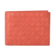 Bottega Veneta Vintage Pre-owned Laeder plnbcker Orange, Dam