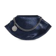 Stella McCartney Axelväska Clutch Eco Shiny Blue, Dam