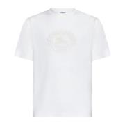 Burberry Snygga T-shirts och Polos White, Herr