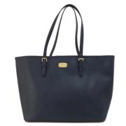 Michael Kors Pre-owned Pre-owned Plast totevskor Blue, Dam