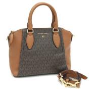 Michael Kors Pre-owned Pre-owned Laeder handvskor Beige, Dam