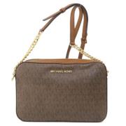 Michael Kors Pre-owned Pre-owned Laeder axelremsvskor Brown, Dam