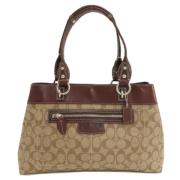 Coach Pre-owned Pre-owned Plast totevskor Brown, Dam