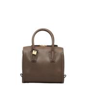 MCM Pre-owned Pre-owned Tyg handvskor Brown, Dam