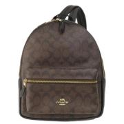 Coach Pre-owned Pre-owned Plast axelremsvskor Brown, Dam