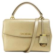 Michael Kors Pre-owned Pre-owned Plast handvskor Beige, Dam