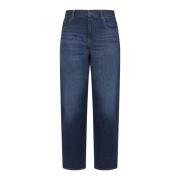 7 For All Mankind Blå Jeans Stiliga Denimbyxor Blue, Herr