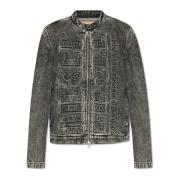 Diesel Denim Jacket D-Glory-S1 Gray, Herr