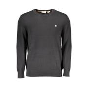 Timberland Bomull Crew Neck Sweater Black, Herr