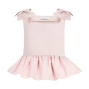 Nina Ricci Rosa Peplum Topp - Stiligt Mode Pink, Dam