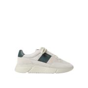 Axel Arigato Beige Läder Mocka Genesis Sneakers Beige, Herr