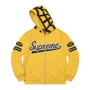 Supreme Spider Web Zip Up Hoodie Limited Edition Yellow, Herr