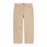 Supreme Pin Up Chino Pant Khaki Beige, Herr