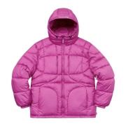 Supreme Begränsad upplaga Warp Hooded Puffy Jacket Pink, Herr