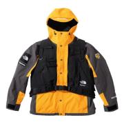 Supreme Begränsad upplaga Guldjacka Vest Combo Yellow, Herr