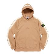 Supreme Begränsad Upplaga Randig Huvtröja Beige, Herr