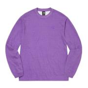 Supreme Begränsad upplaga Pigmenttryckt Topp Lila Purple, Herr