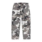 Supreme Quilted Double Knee Painter Pant Grey Camo Multicolor, Herr