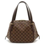 Louis Vuitton Vintage Pre-owned Canvas louis-vuitton-vskor Brown, Dam