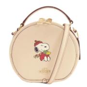 Coach Pre-owned Pre-owned Tyg handvskor Beige, Dam