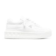 Valentino Garavani Vita Romerska Stud Sneakers White, Herr