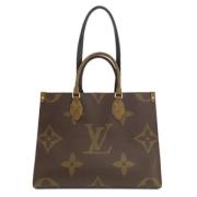 Louis Vuitton Vintage Pre-owned Tyg louis-vuitton-vskor Brown, Dam