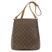 Louis Vuitton Vintage Pre-owned Canvas louis-vuitton-vskor Brown, Dam